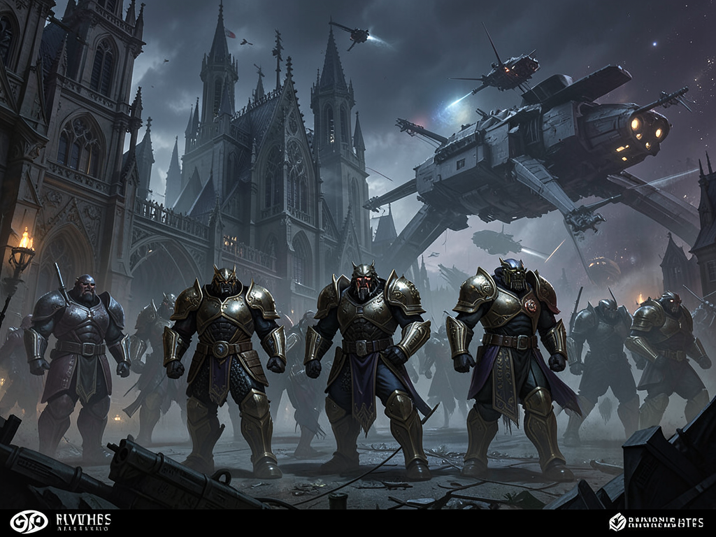 Warhammer 40,000: The Grimdark Future world cover art