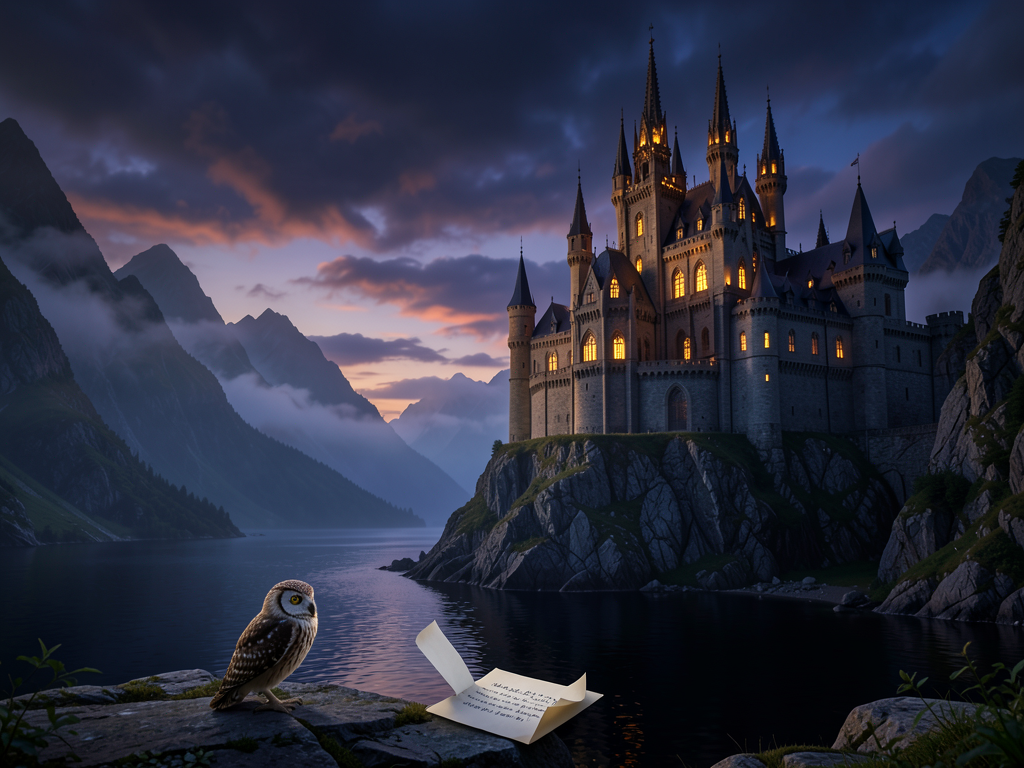 Hogwarts School of Witchcraft and Wizardry world cover art