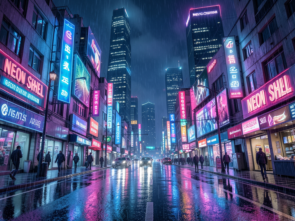 Neon Shell world cover art